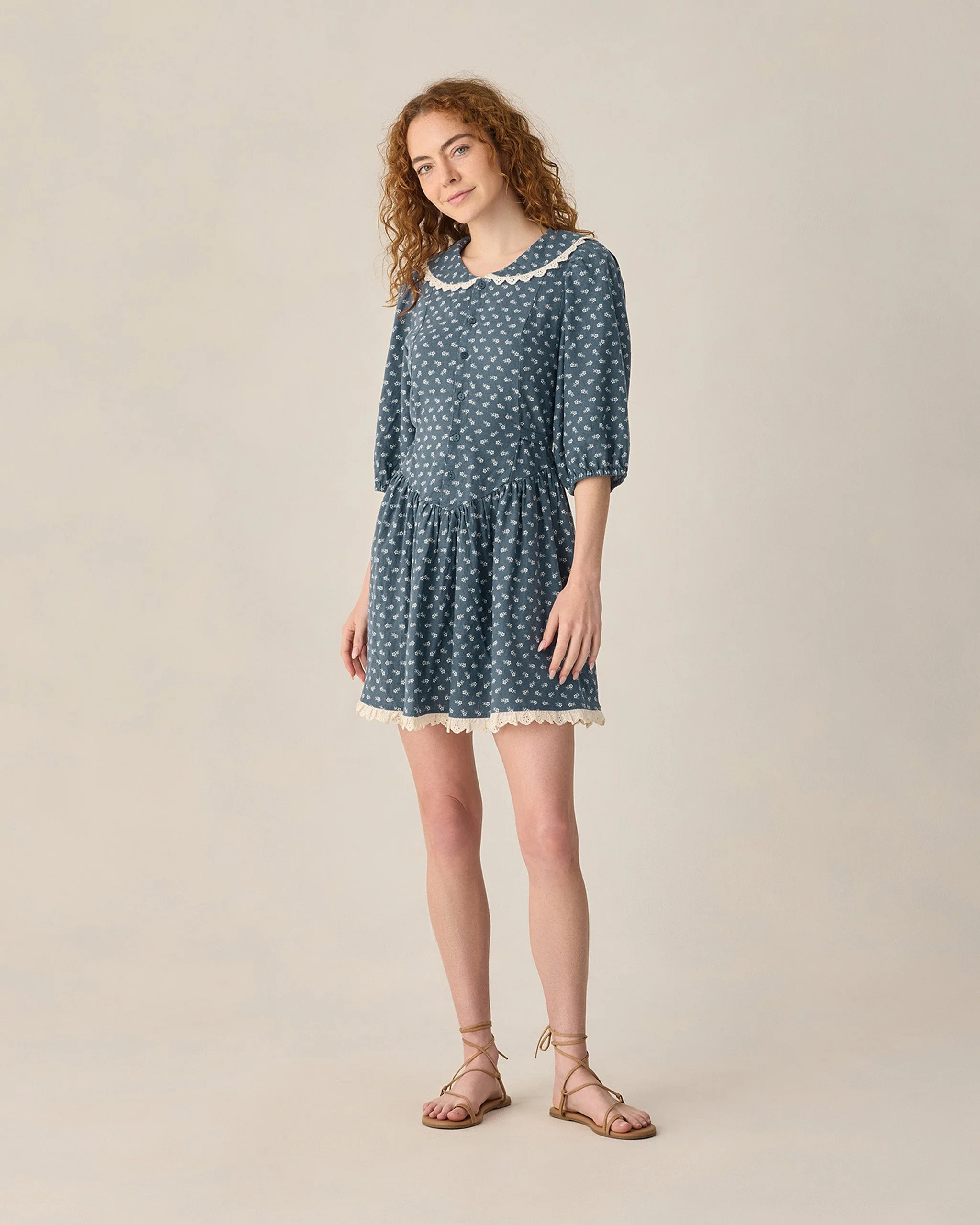Women's Ginger Dress Ditsy - Image 6