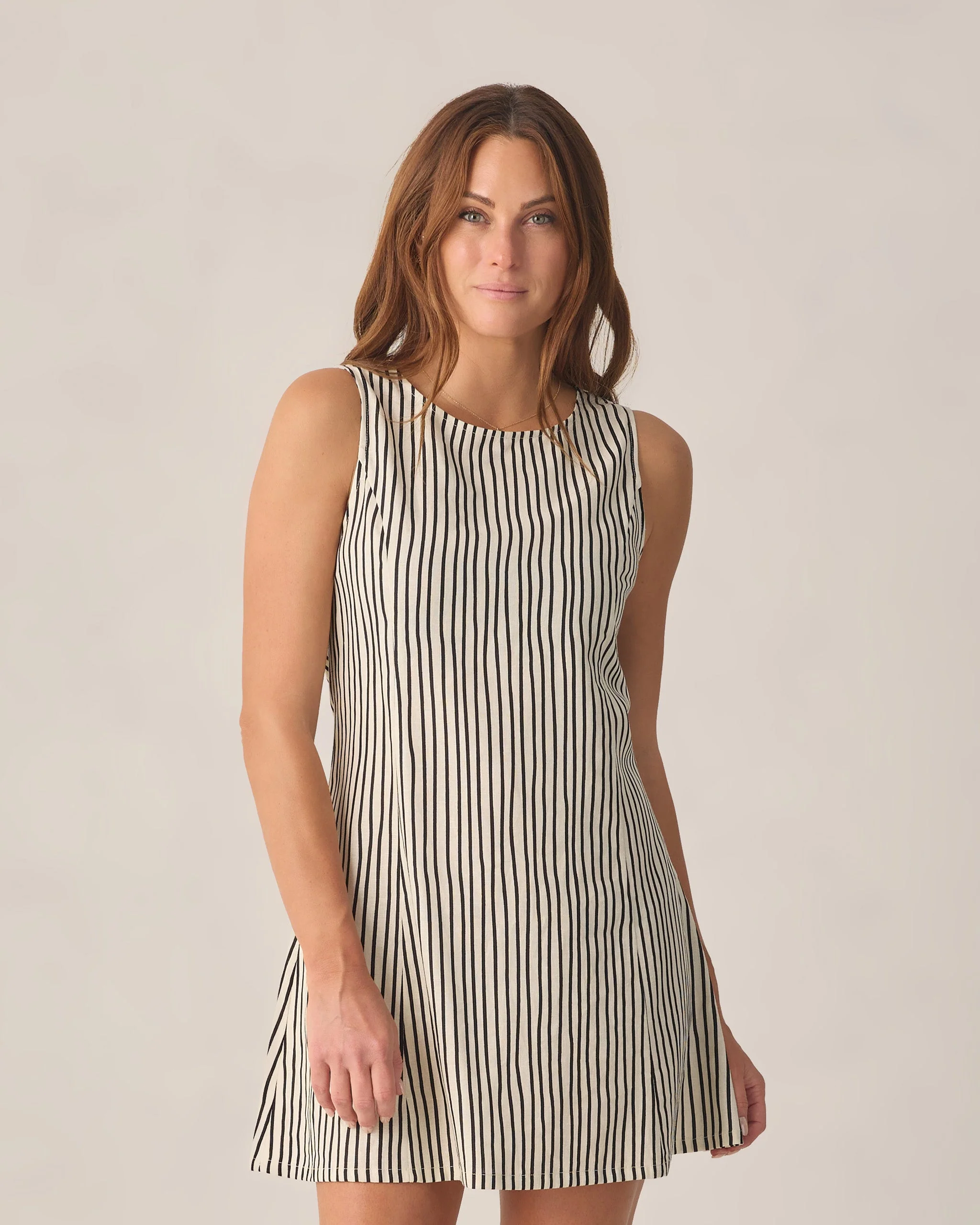 Women's Indi Mini Dress Wavy Stripe - Image 4