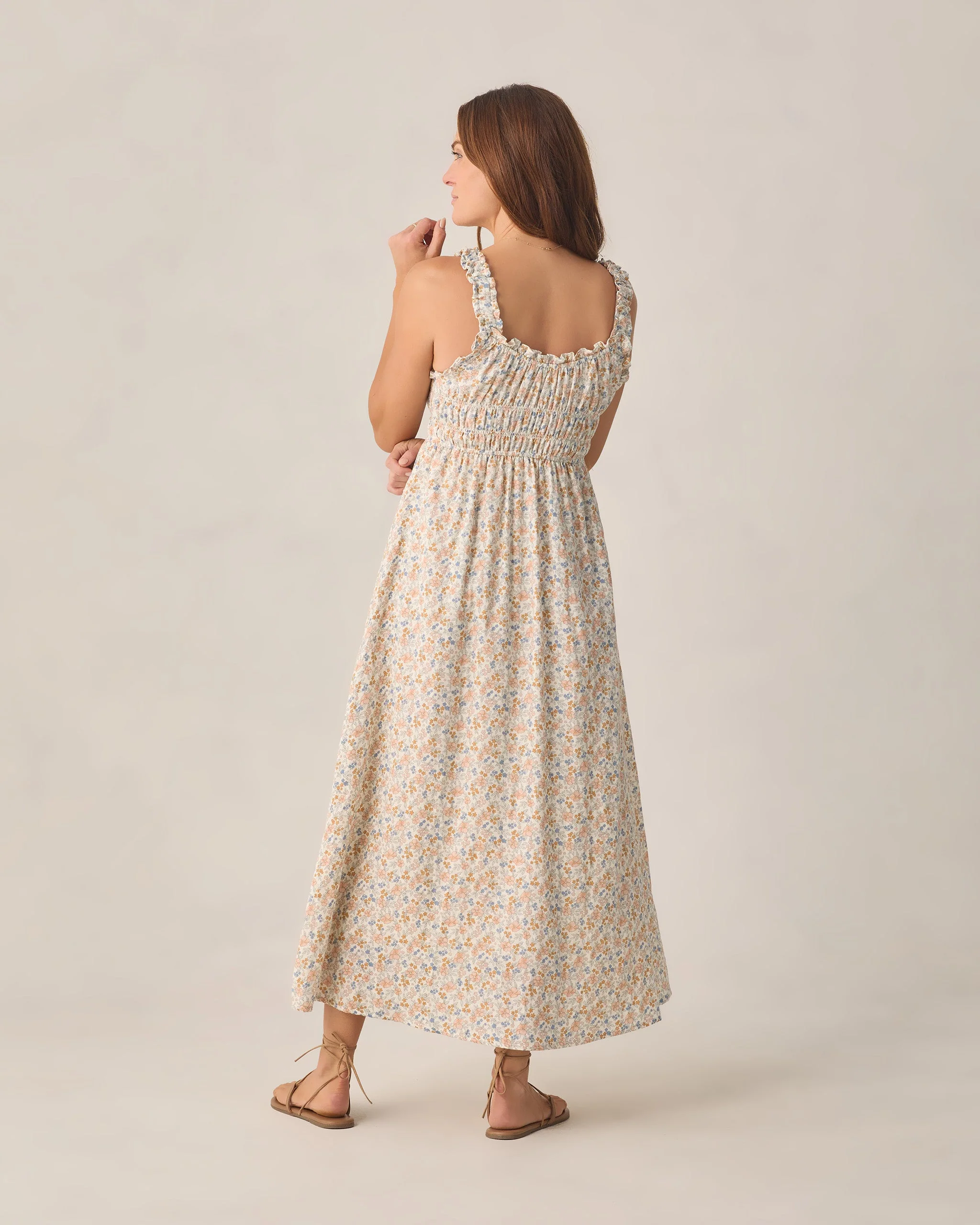 Women's Jane Dress Flower Field - Image 2