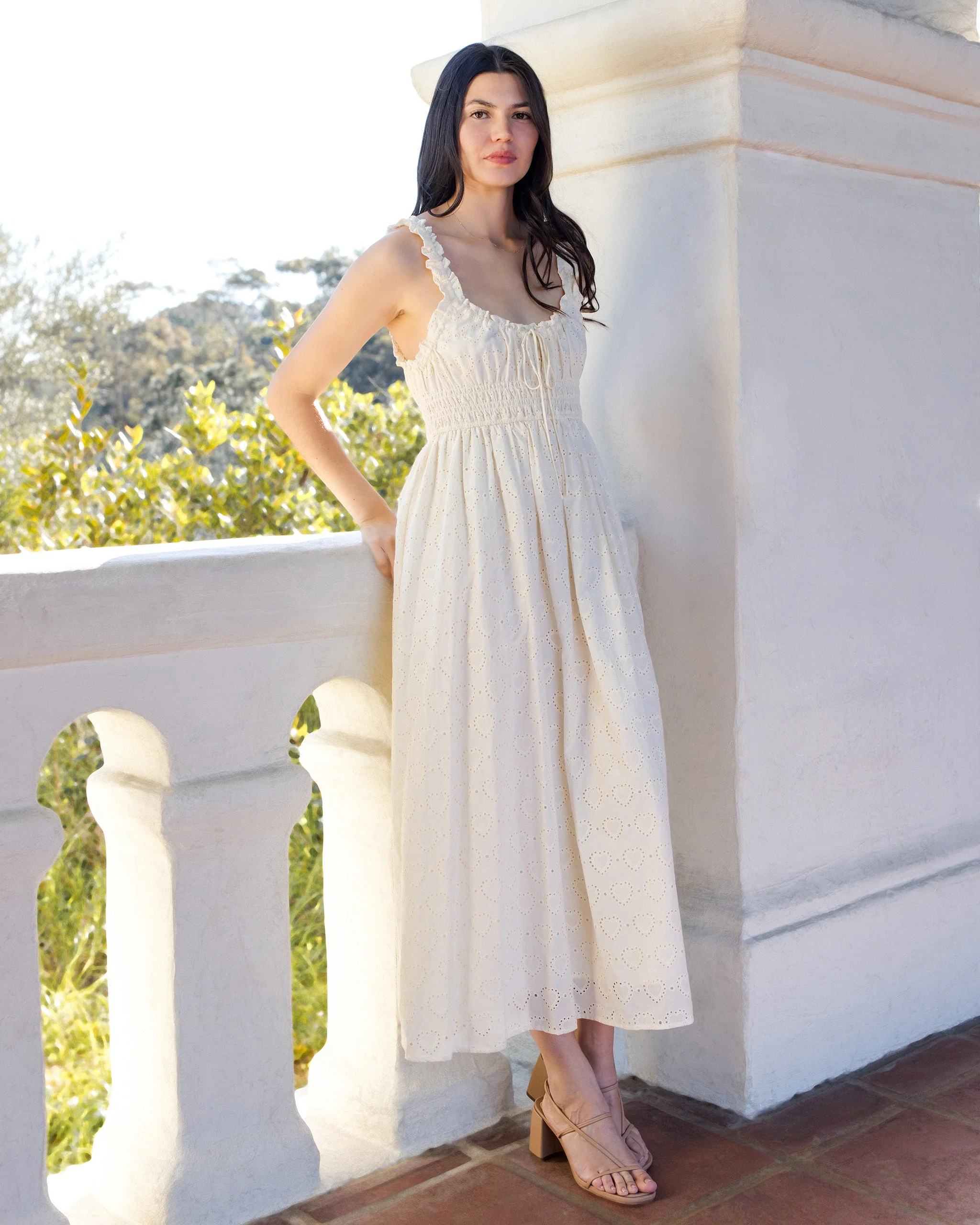 Women's Jane Dress Heart Eyelet - Image 5