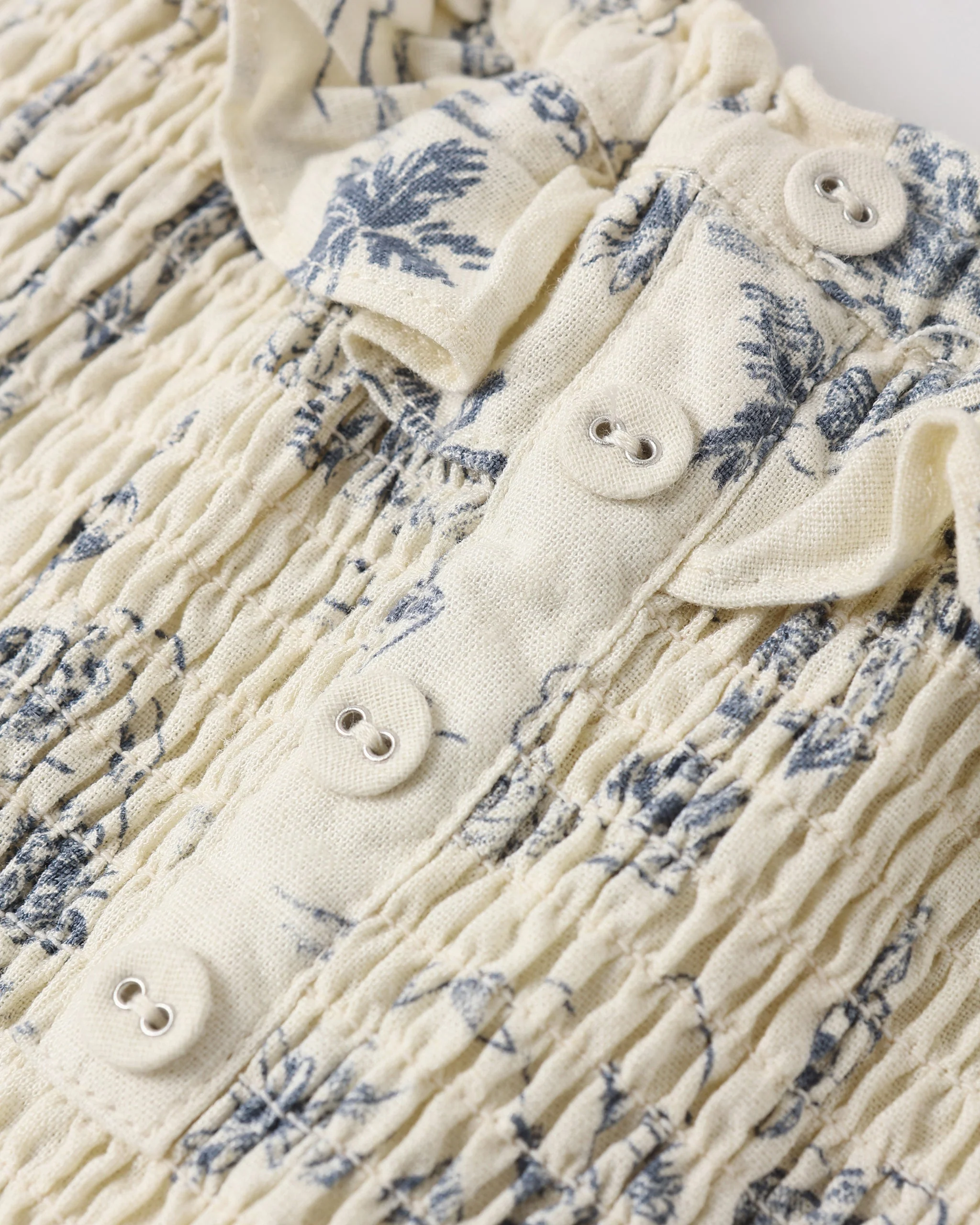 Women's Lexi Dress Ocean Toile - Image 8
