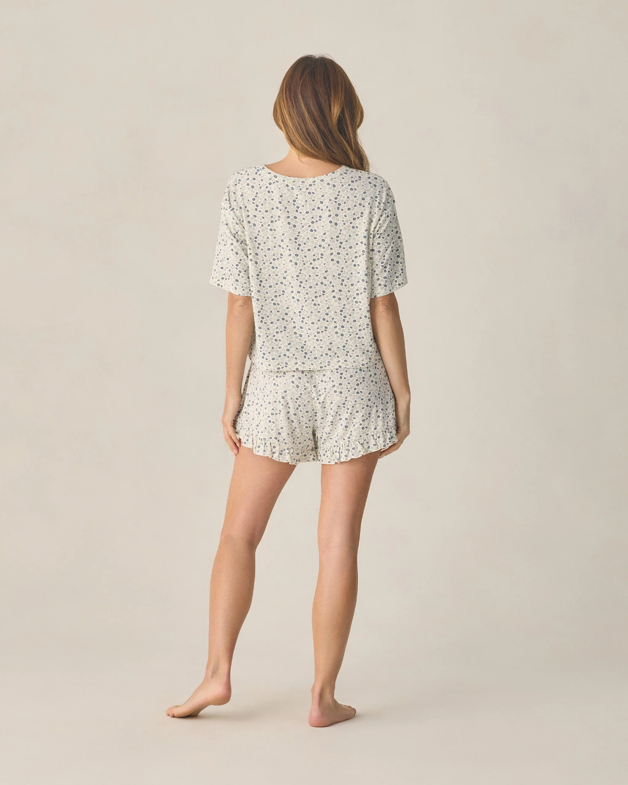 Women's Mosie Set Blue Ditsy - Image 2