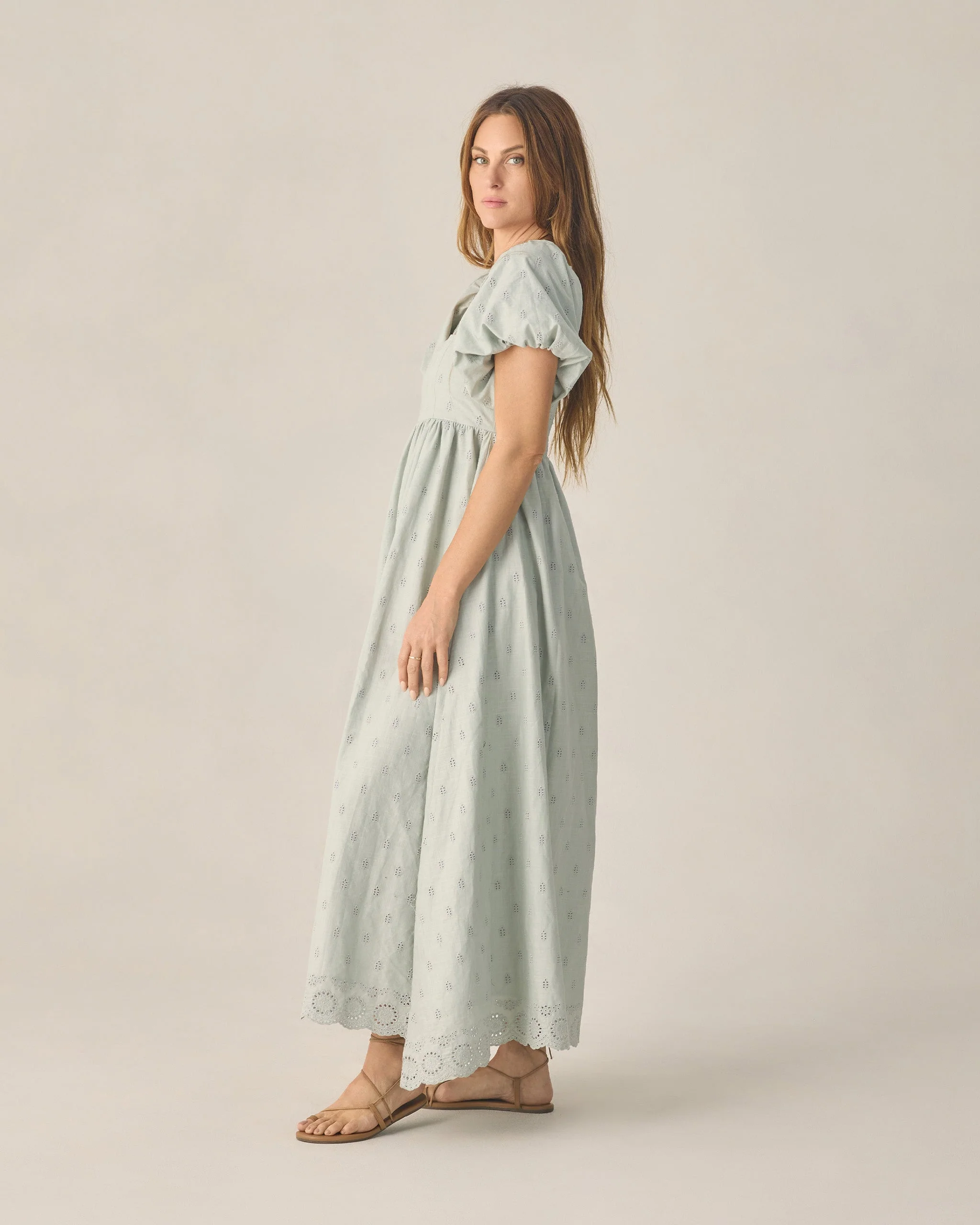 Women's Oceane Dress Seafoam - Image 3
