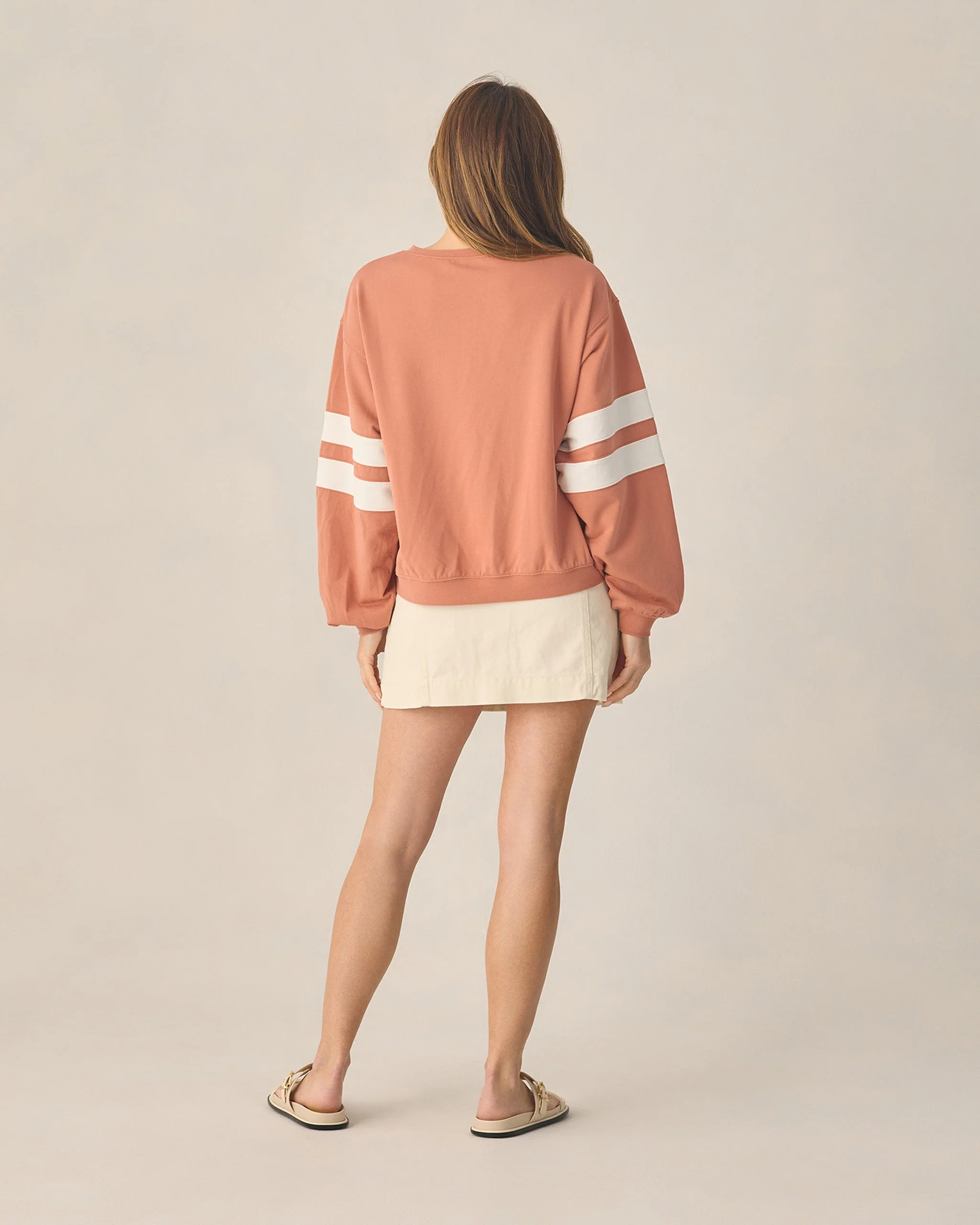 Women's Pier Sweatshirt Poppy - Image 2