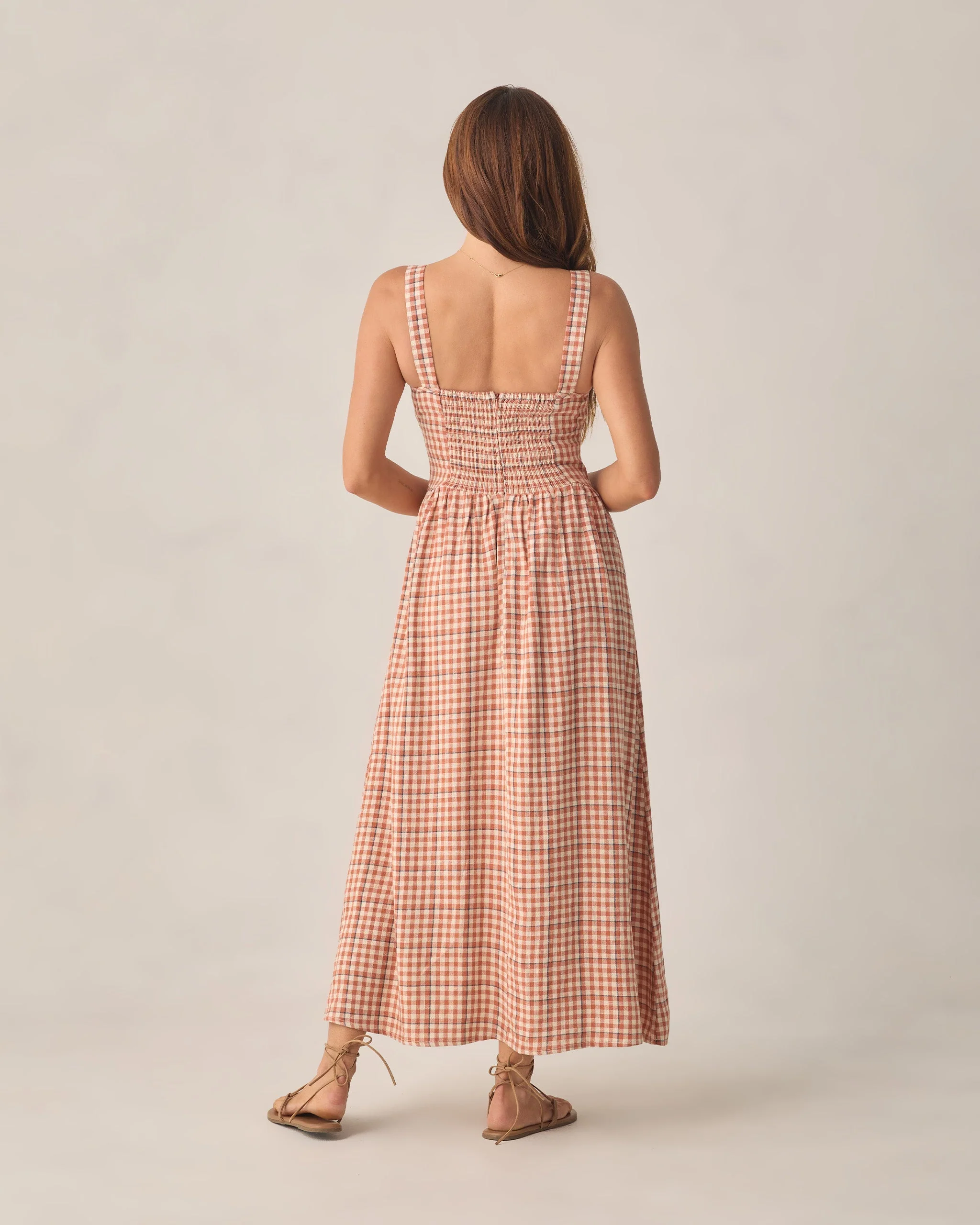 Women's Primrose Maxi Dress Poppy Gingham - Image 2