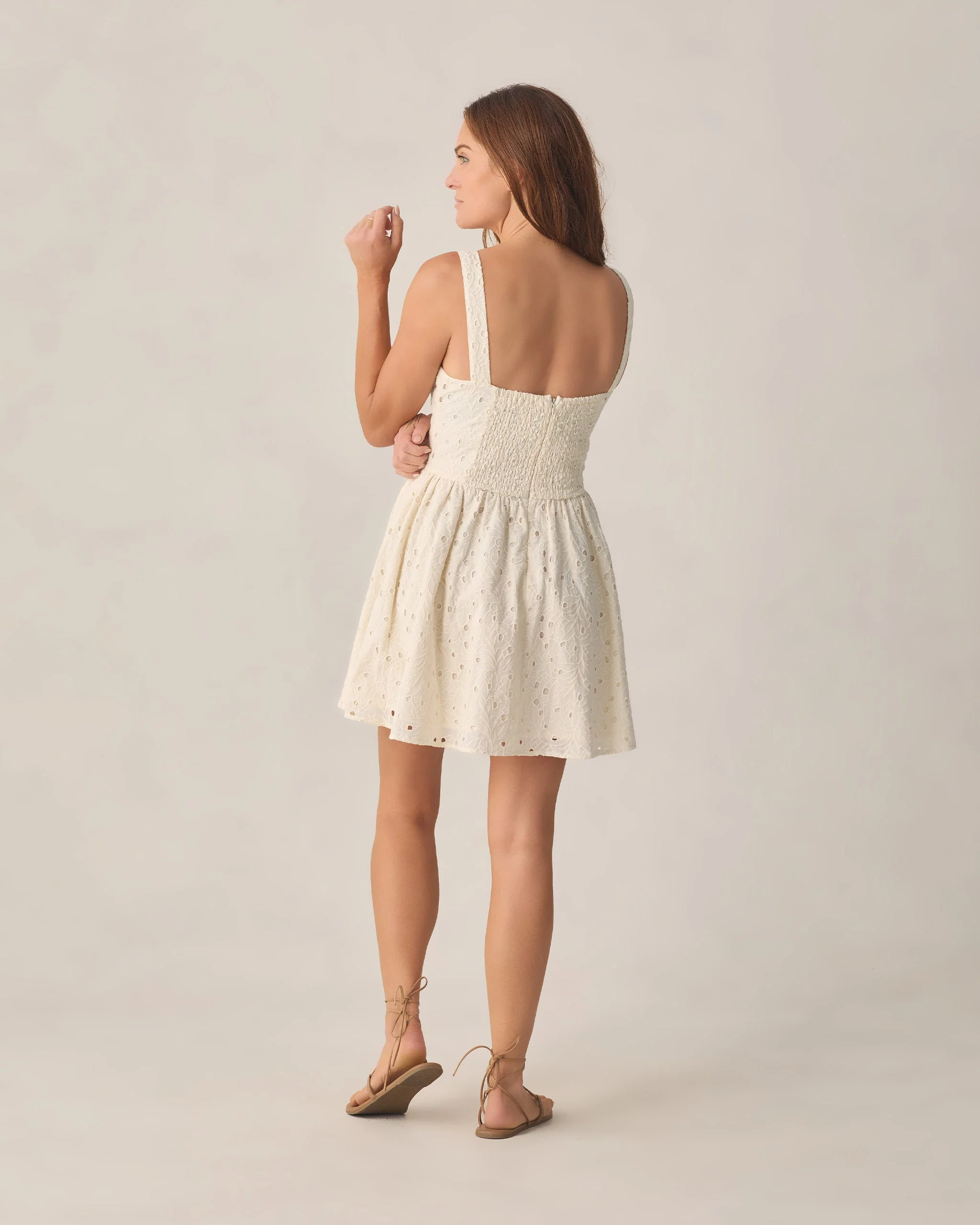 Women's Primrose Mini Dress Ivory - Image 2