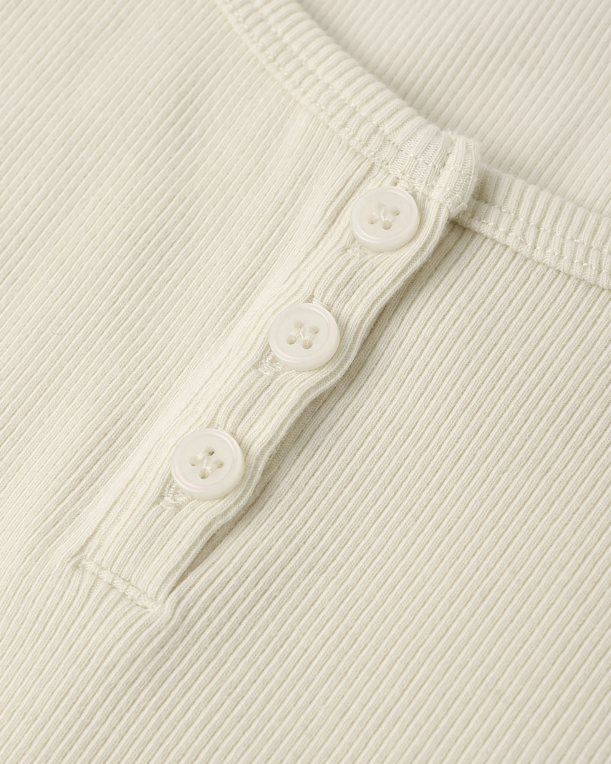 Women's Ribbed Tank Natural - Image 8