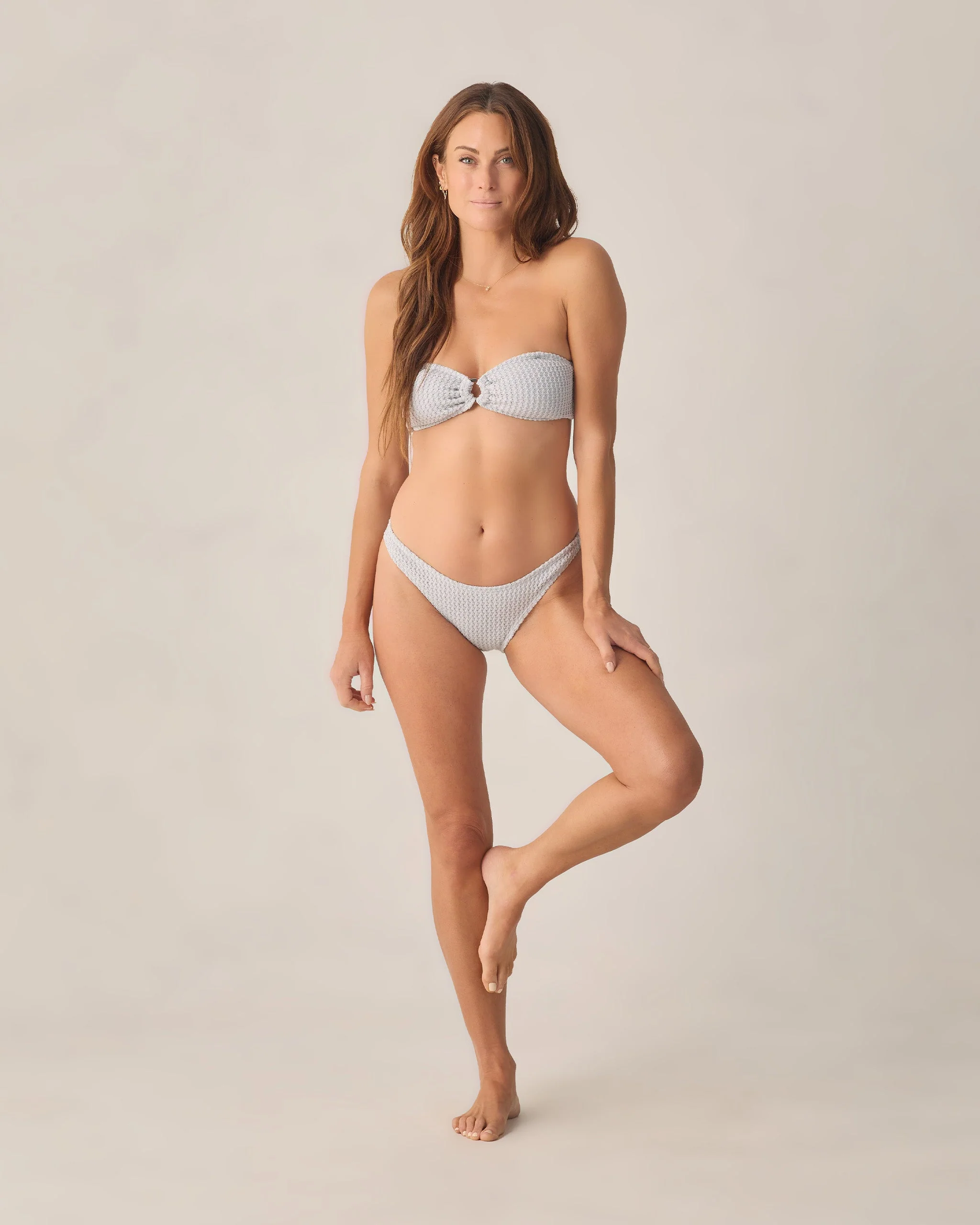 Women's Scoop Bikini Bottom Dusty Blue