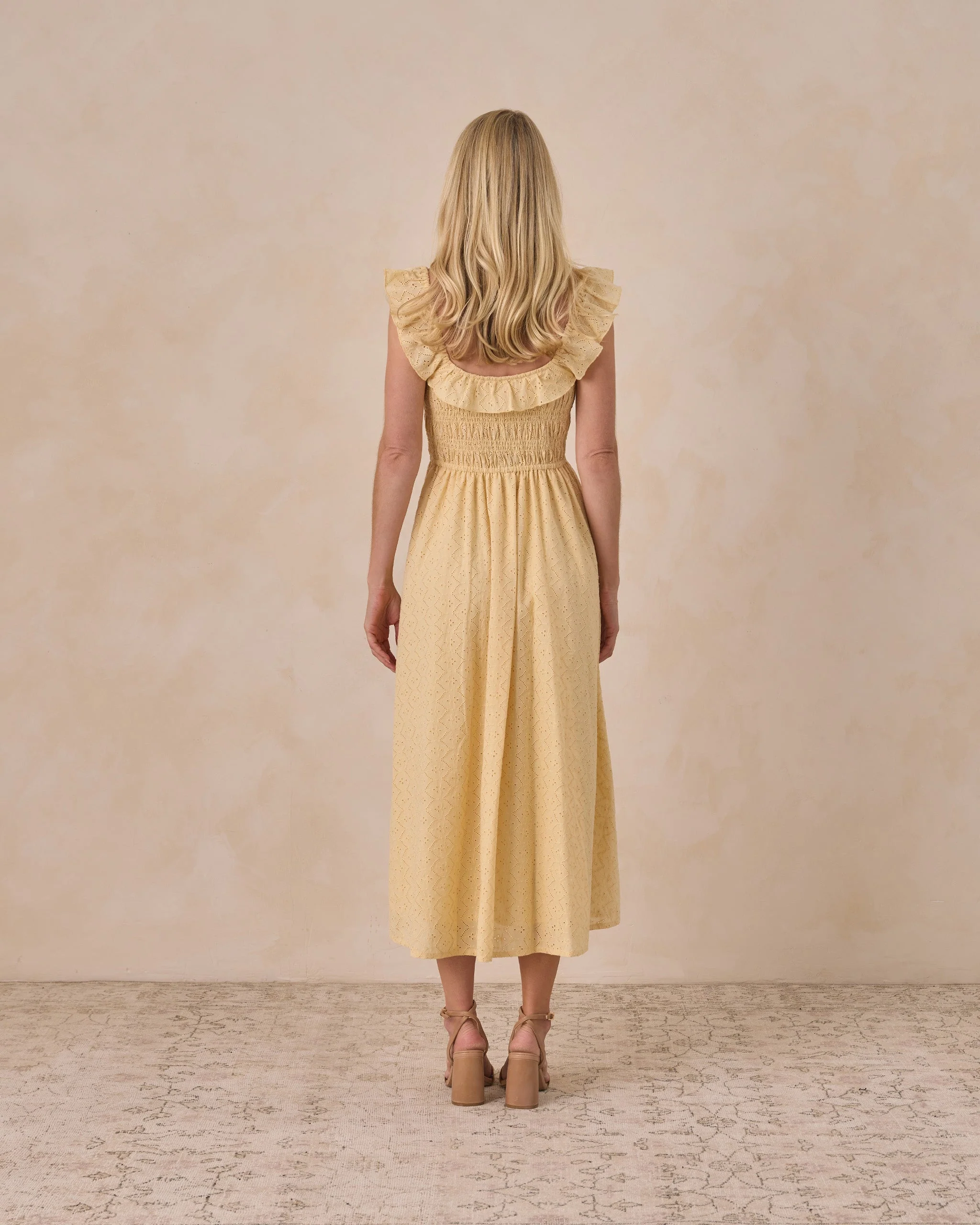 Women's Stella Dress Lemon - Image 2