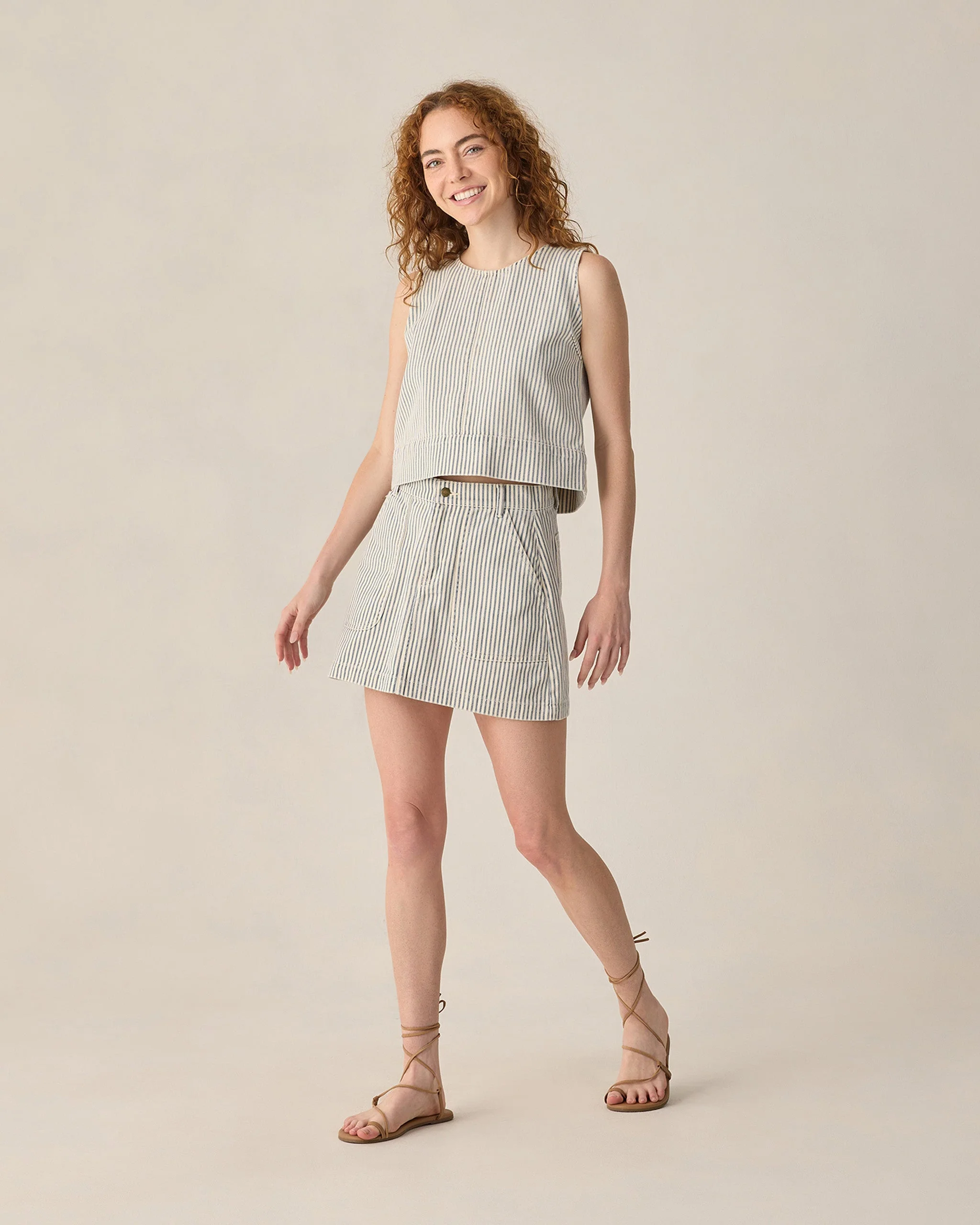 Women's Tennessee Mini Skirt Railroad Stripe - Image 4