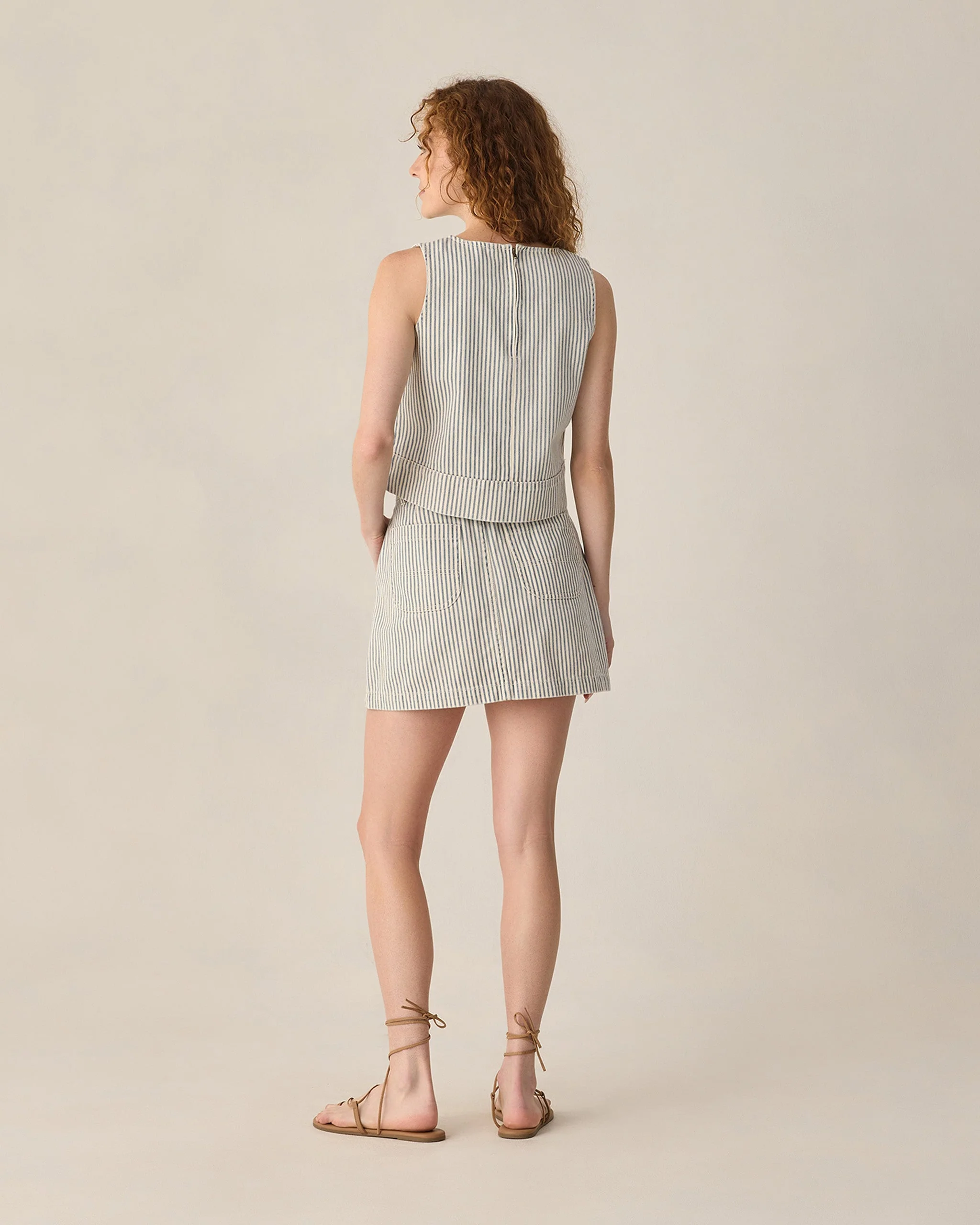 Women's Tennessee Tank Railroad Stripe - Image 2