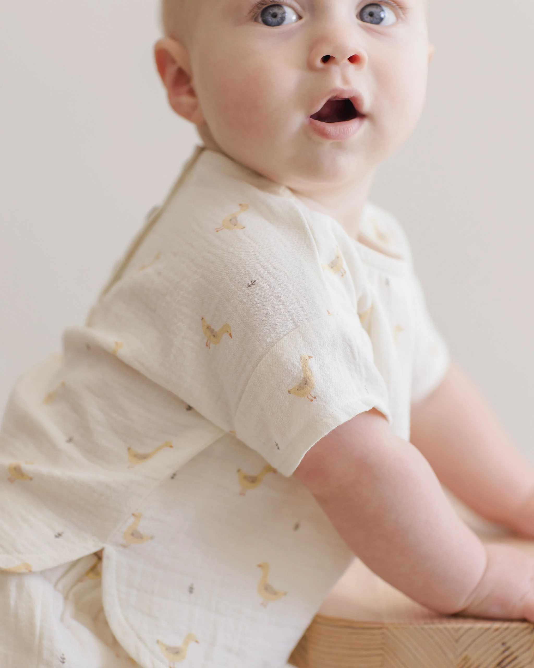 Woven Boxy Top + Short Set || Geese - Image 5