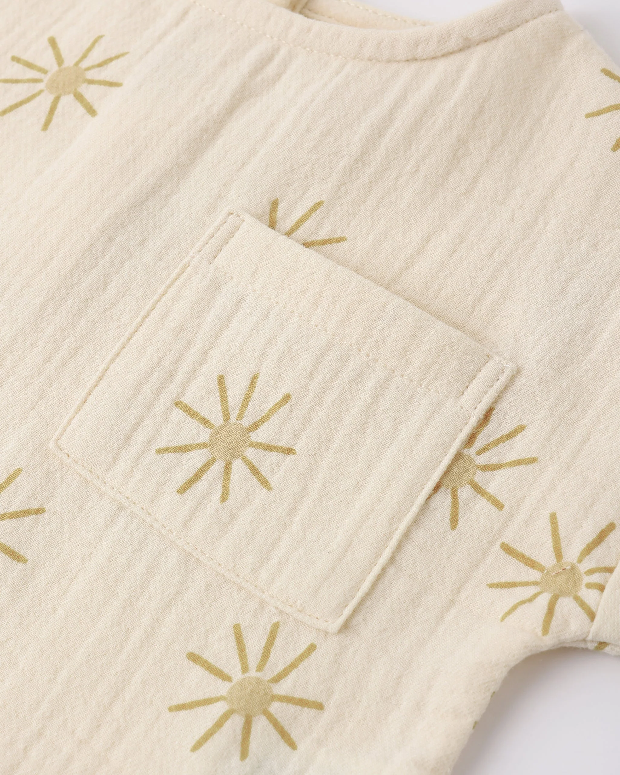 Woven Boxy Top Sunburst - Image 8