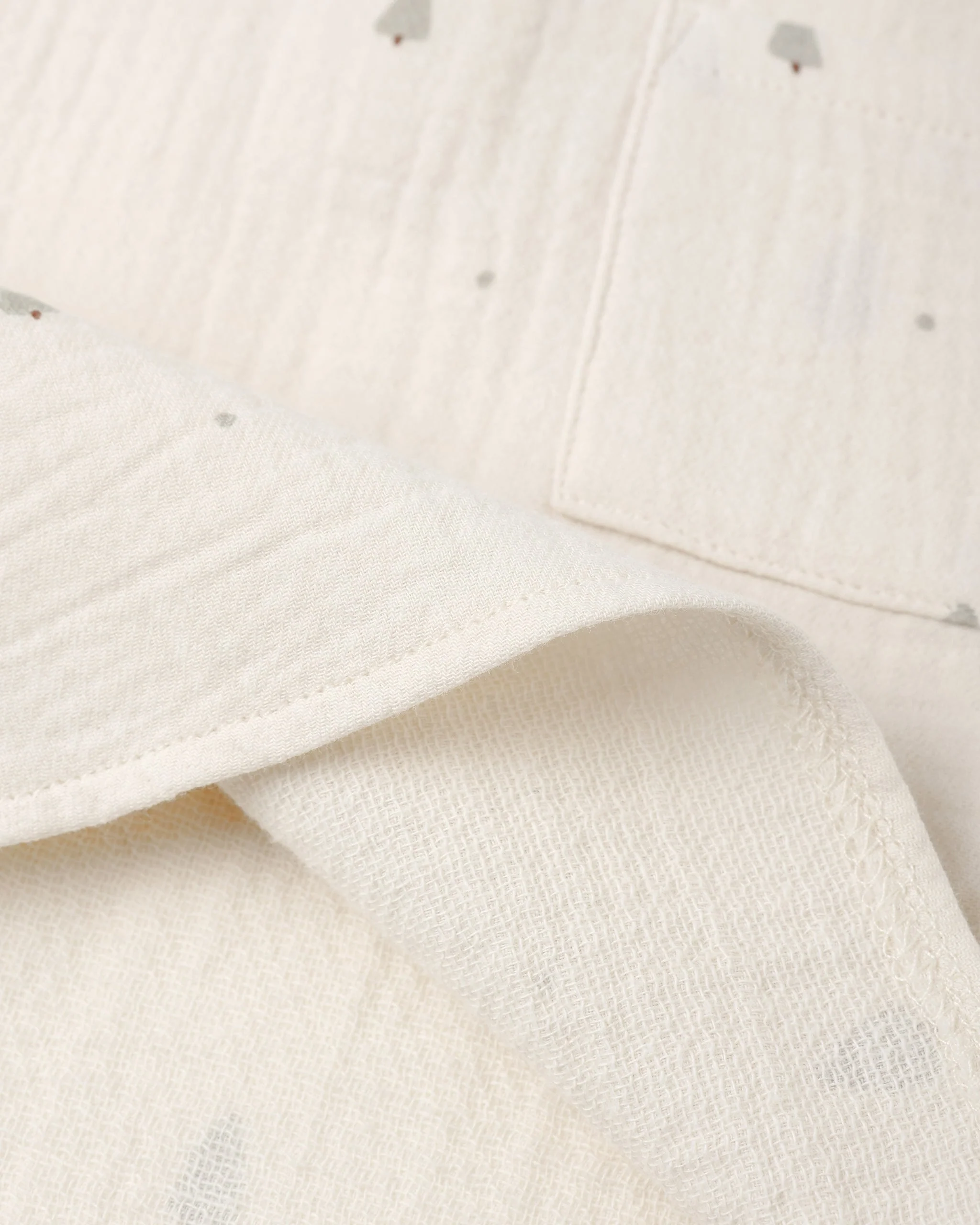 Woven Boxy Top || Trees - Image 6