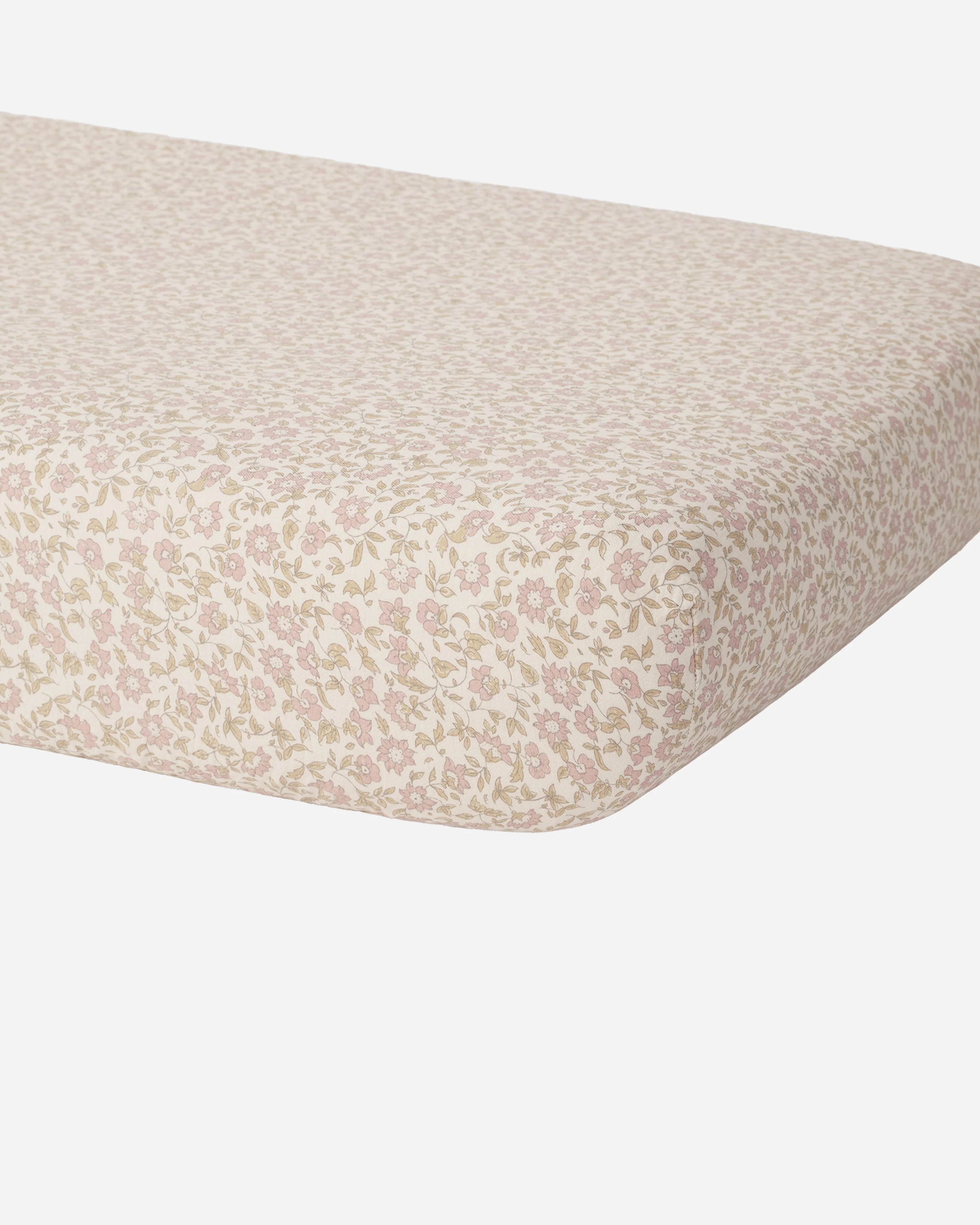 Woven Crib Sheet Dahlia
