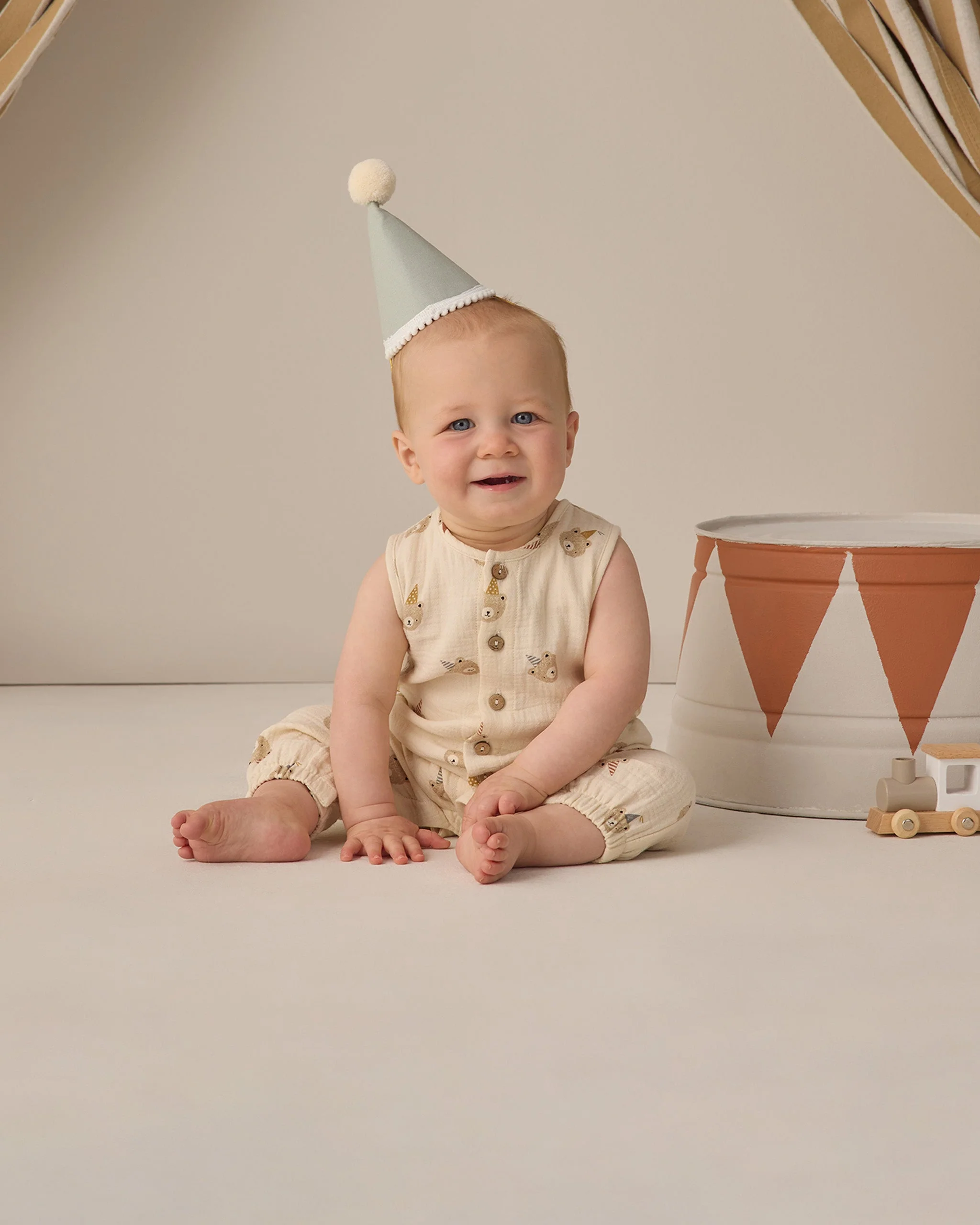 Woven Jumpsuit Party Bears - Image 2