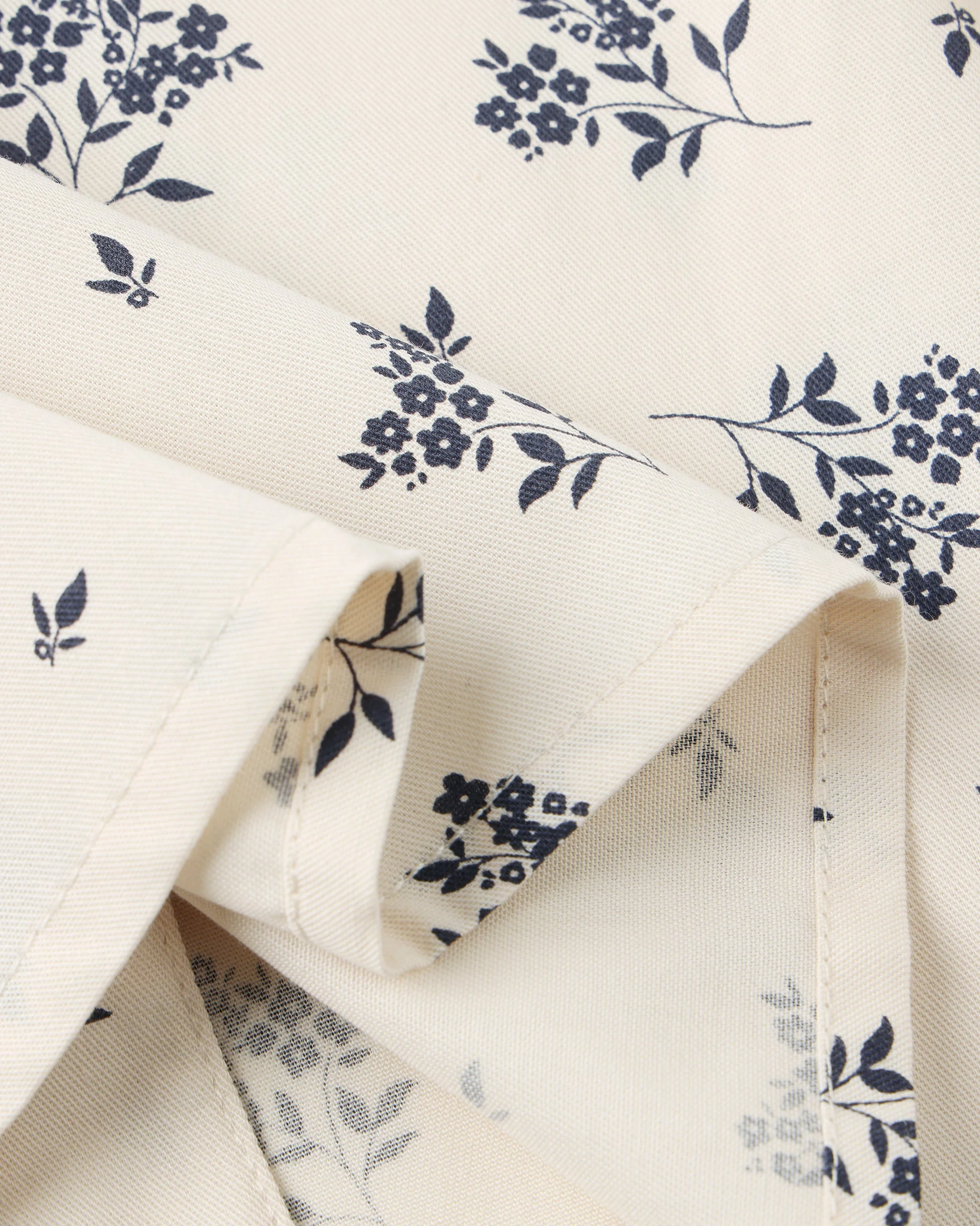 Woven Pajama Set || Blue Floral - Image 3