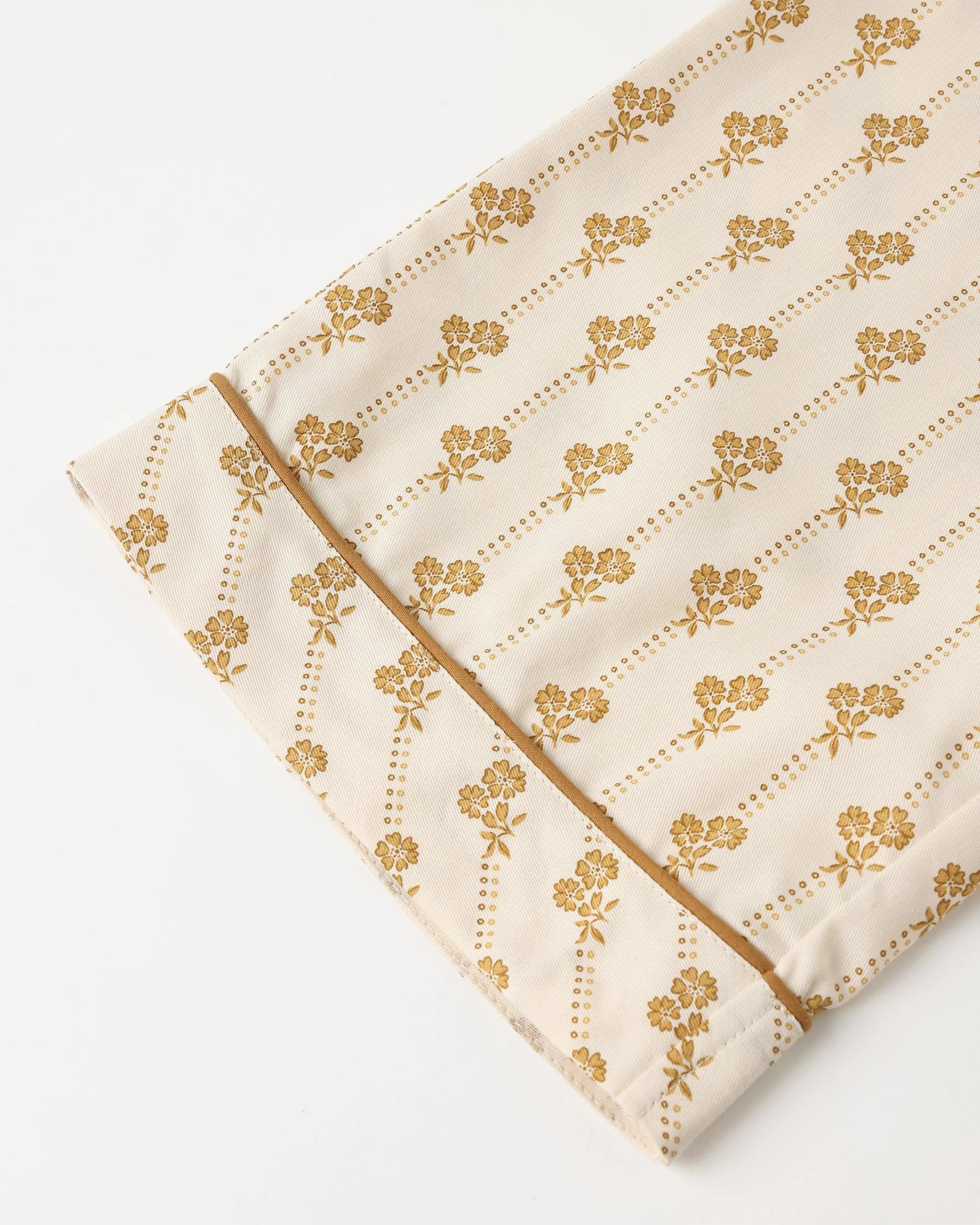 Woven Pajama Set || Golden Bloom - Image 6
