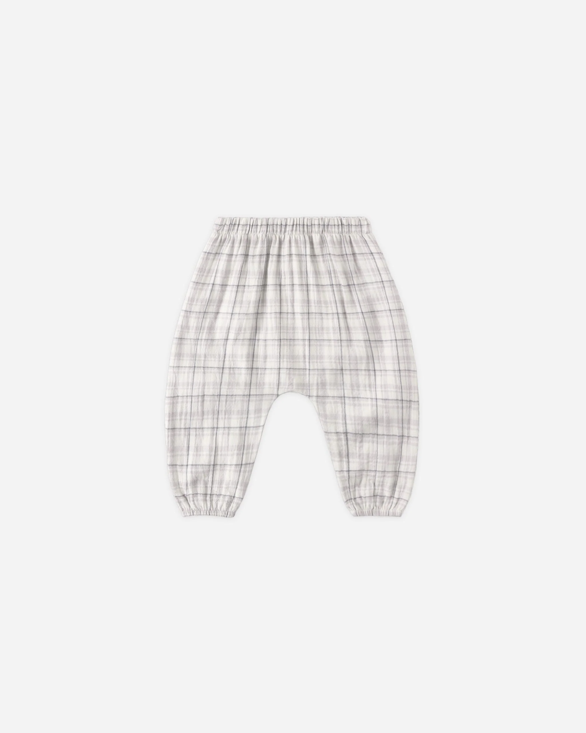 Woven Pant Blue Plaid