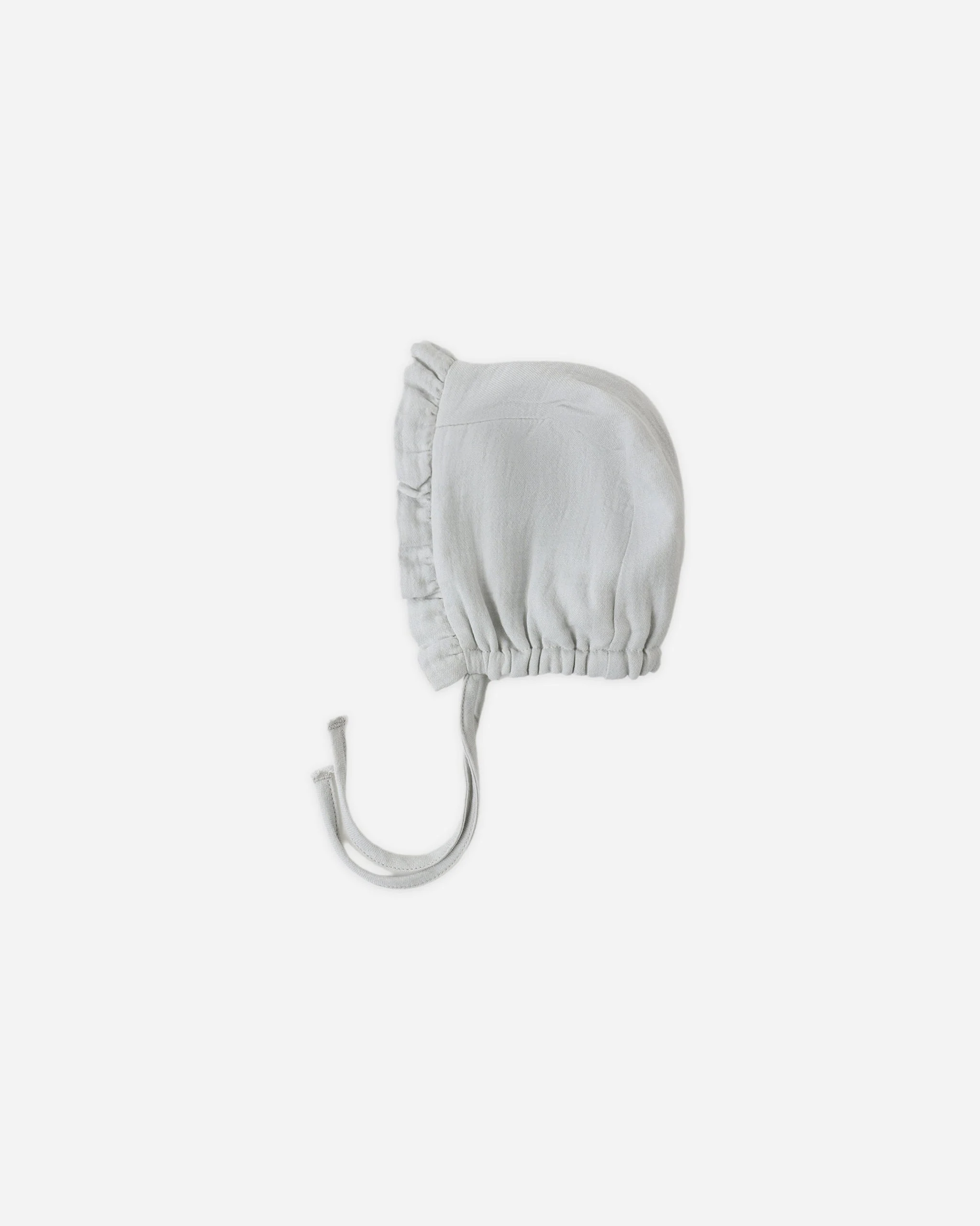 Woven Ruffle Bonnet Sky