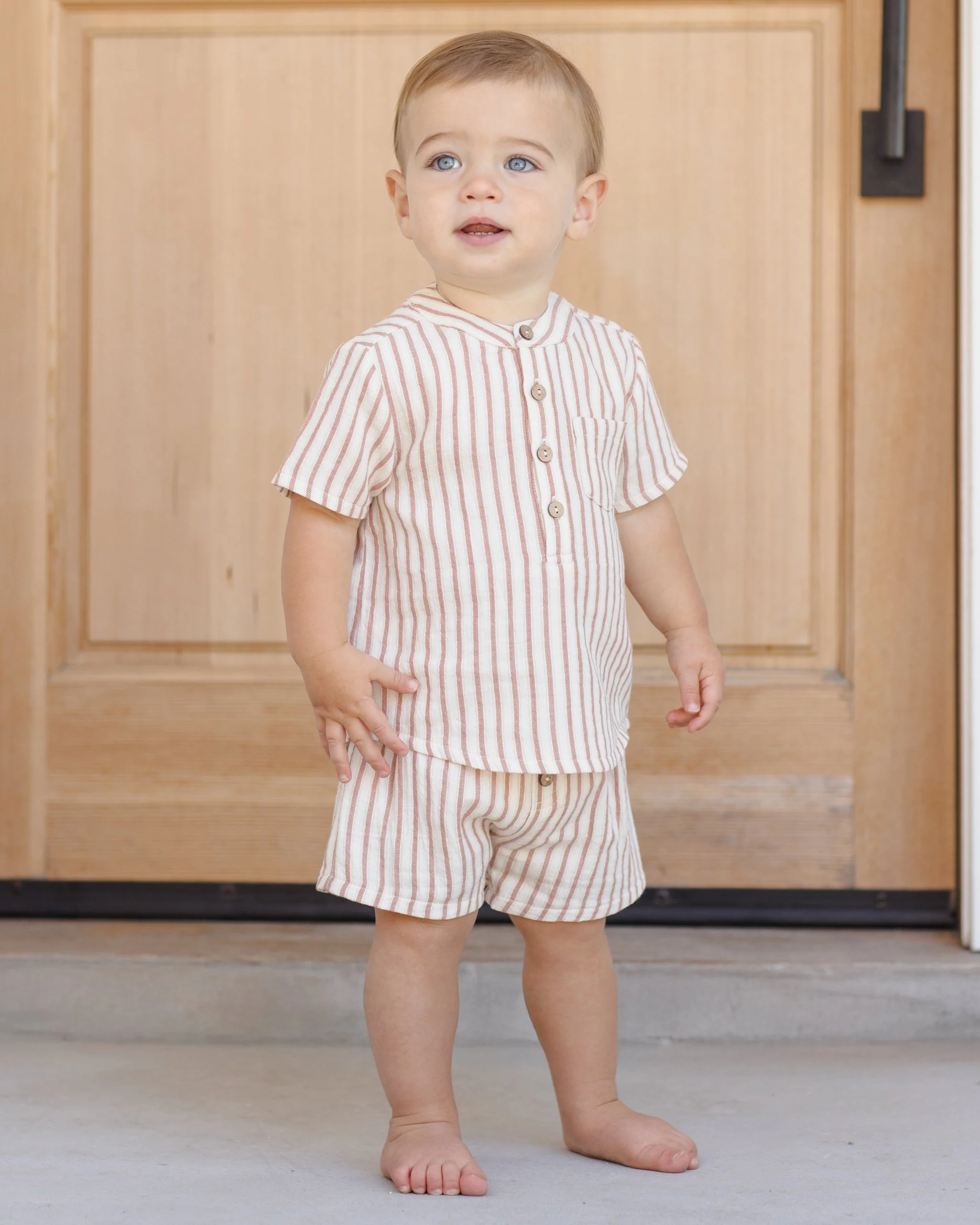 Woven Short Vintage Stripe - Image 2