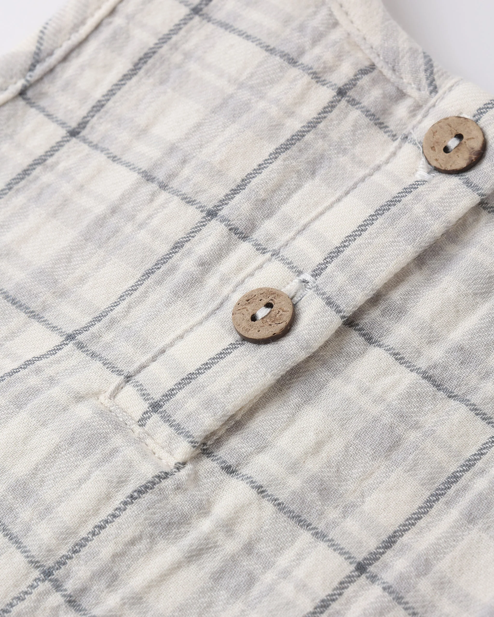 Woven Tank Set Blue Plaid - Image 7