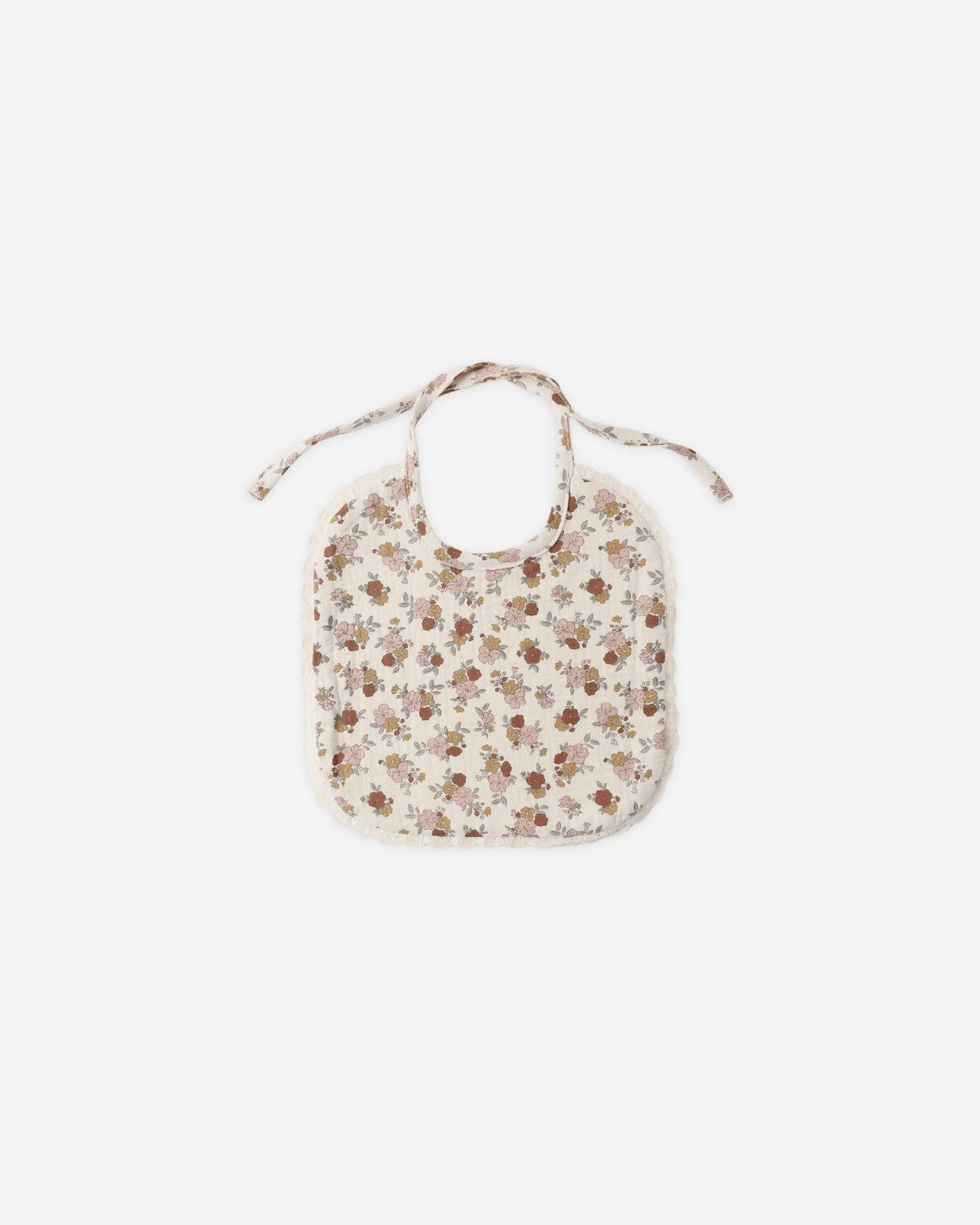 Woven Tie Bib Bloom