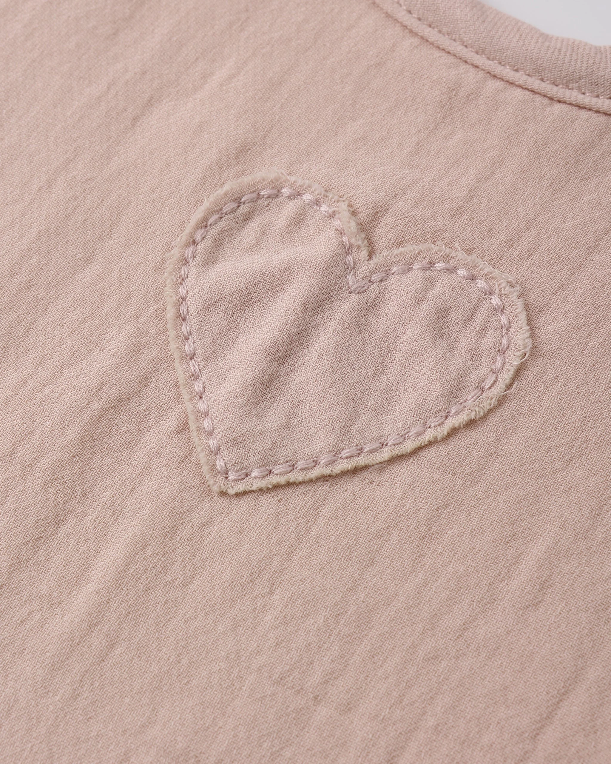 Woven Tie Bib Blush - Image 4