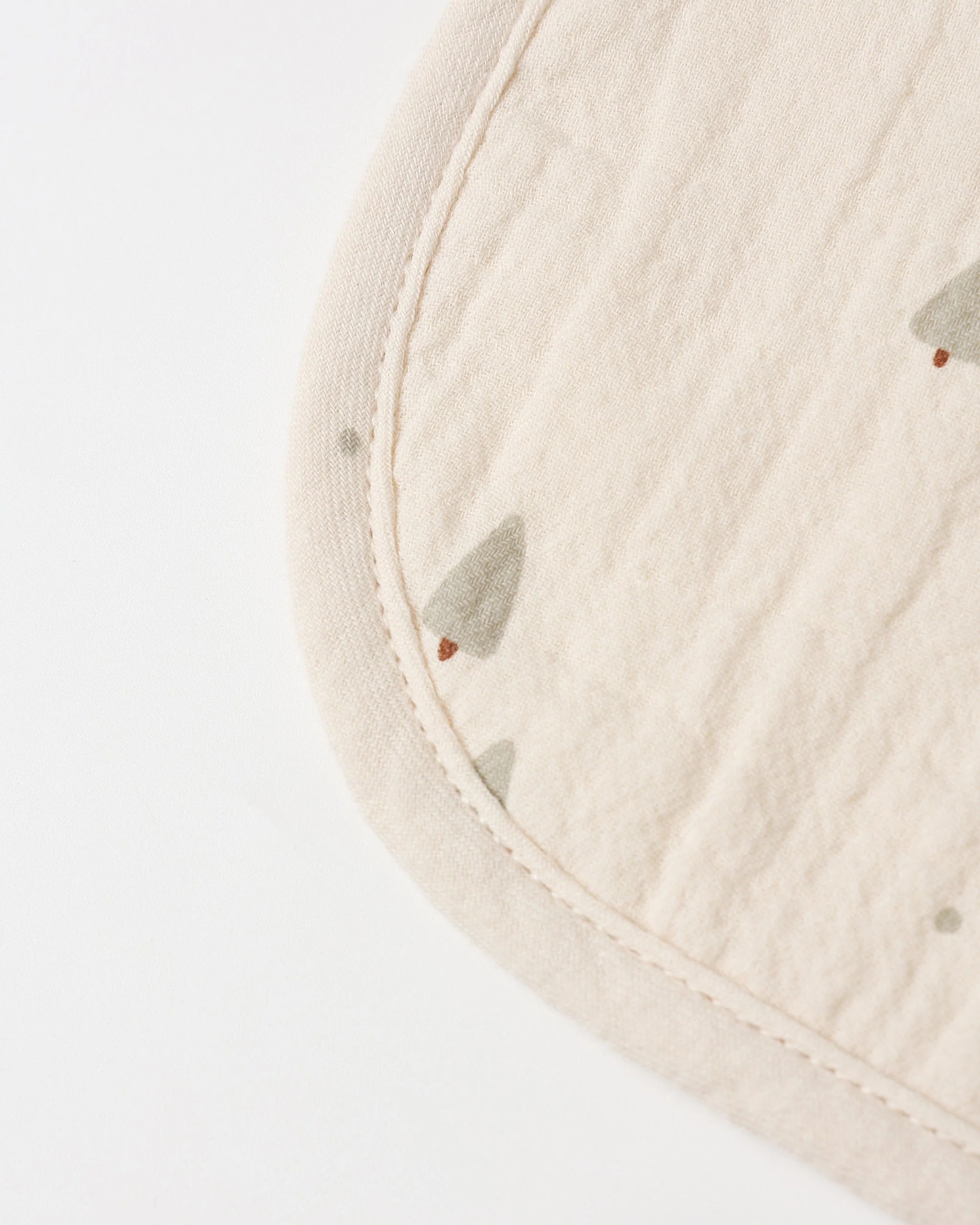 Woven Tie Bib || Trees - Image 2