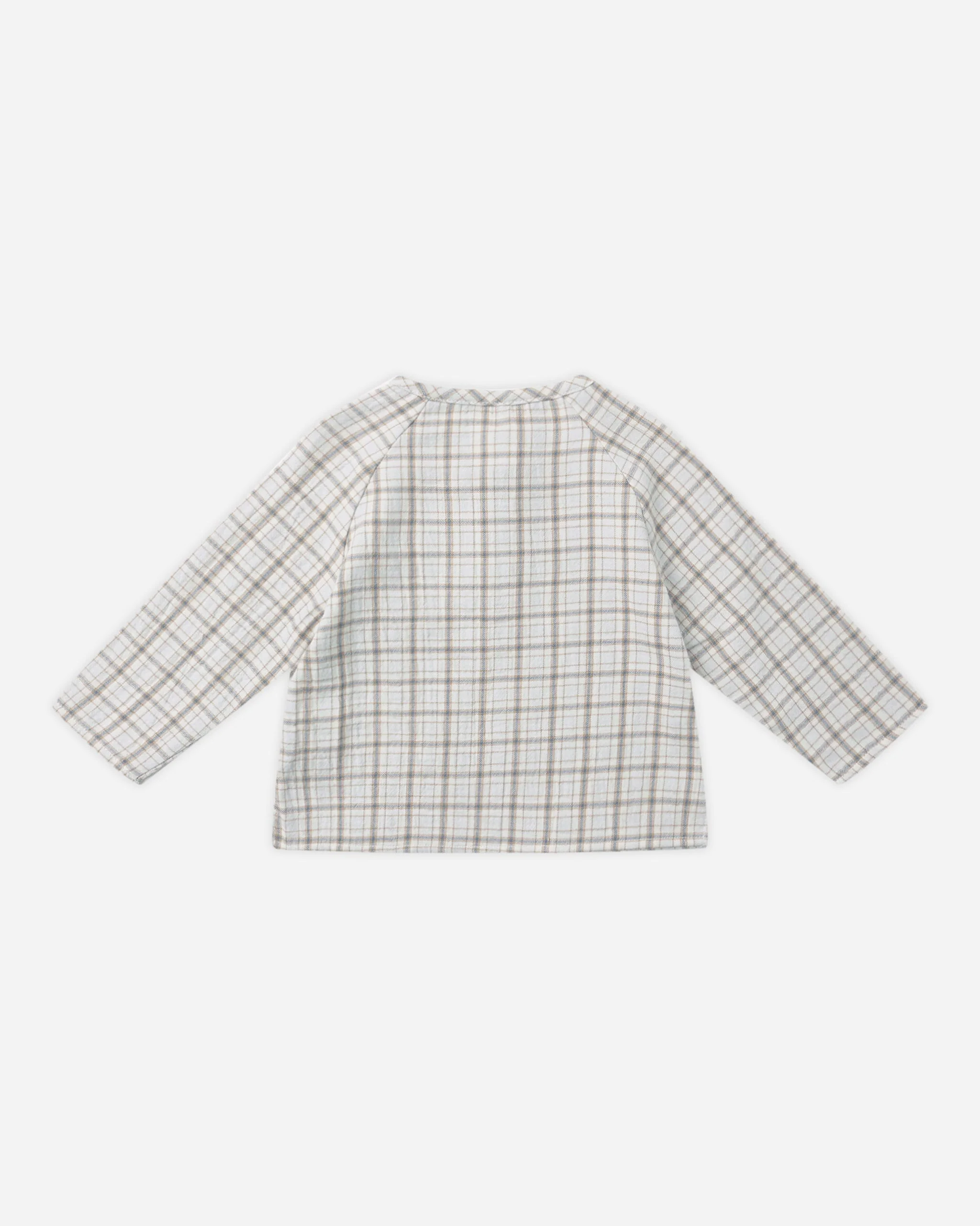 Zion Shirt || Blue Plaid - Image 2