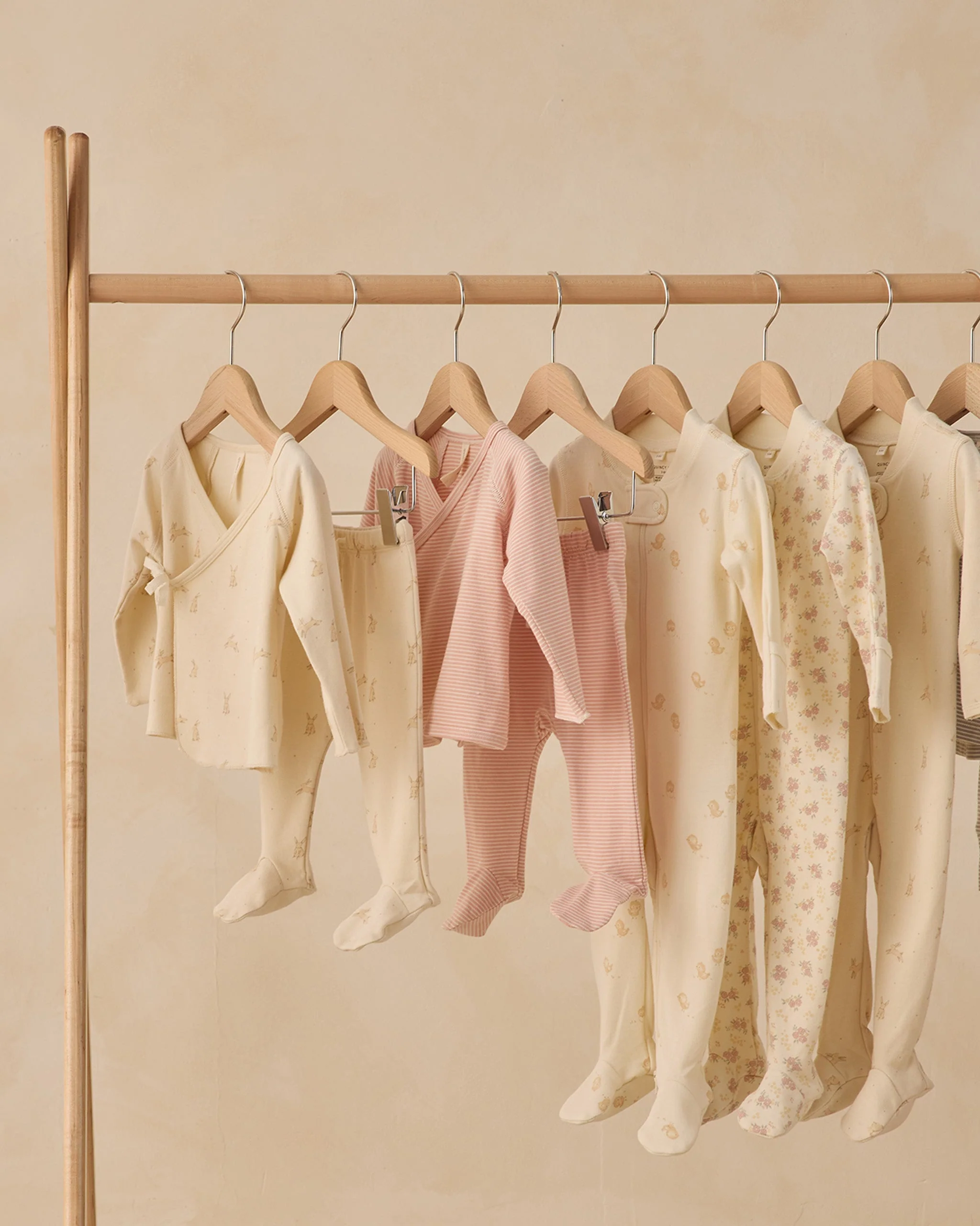 Zip Long Sleeve Sleeper Footie Flower Field - Image 3