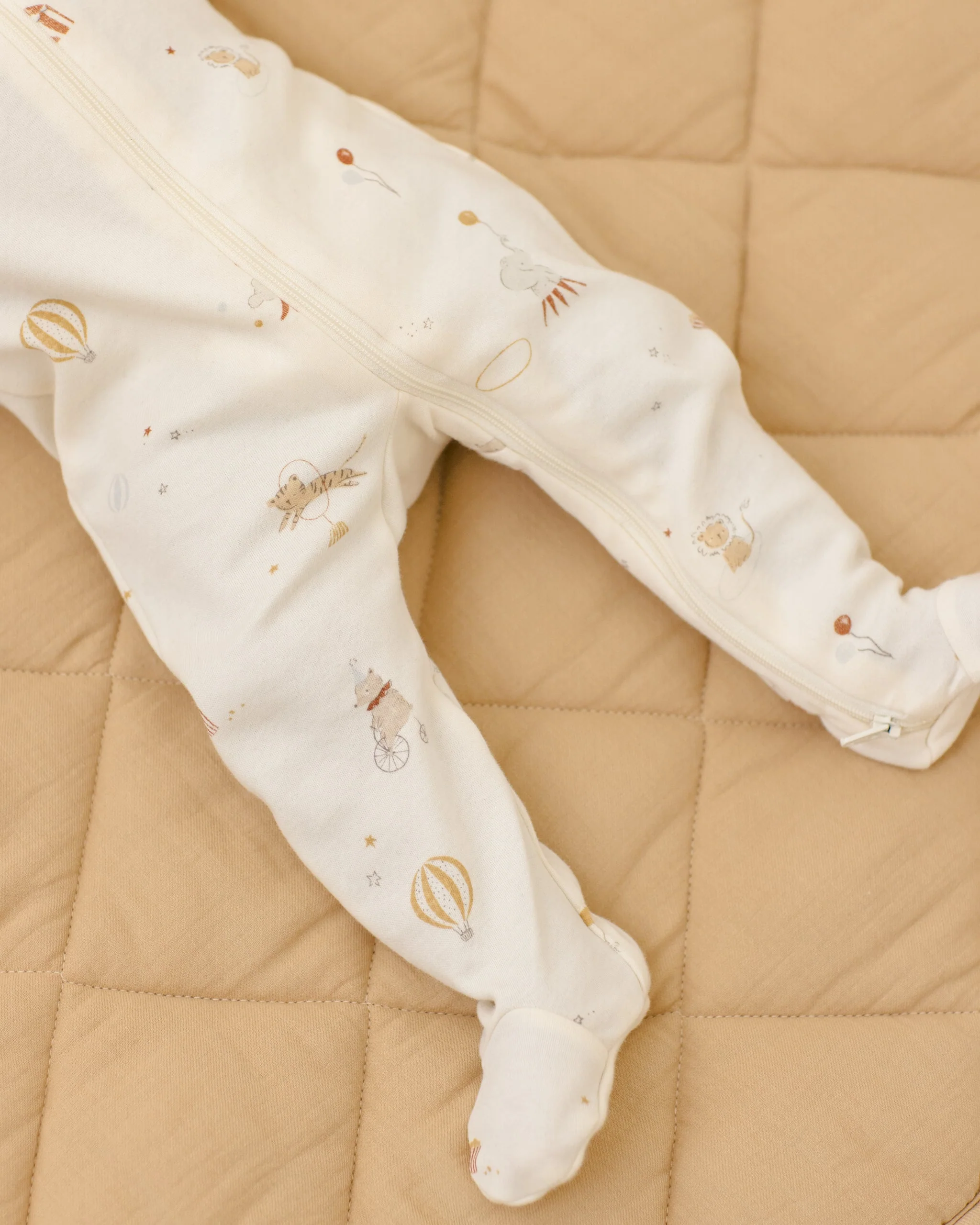 Zip Longsleeve Sleeper Footie Carnival - Image 3
