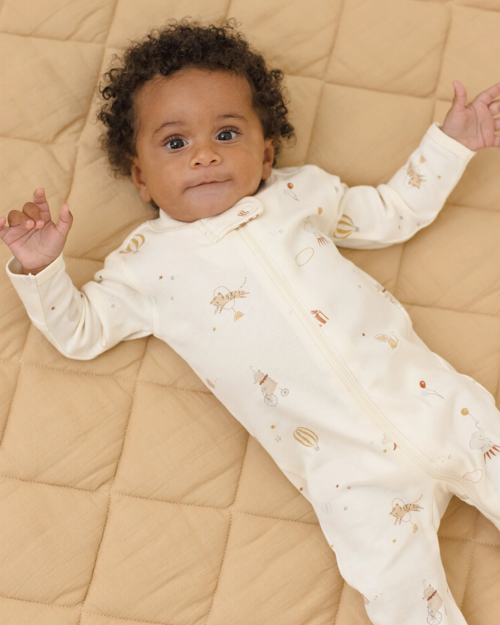 Zip Longsleeve Sleeper Footie Carnival - Image 4