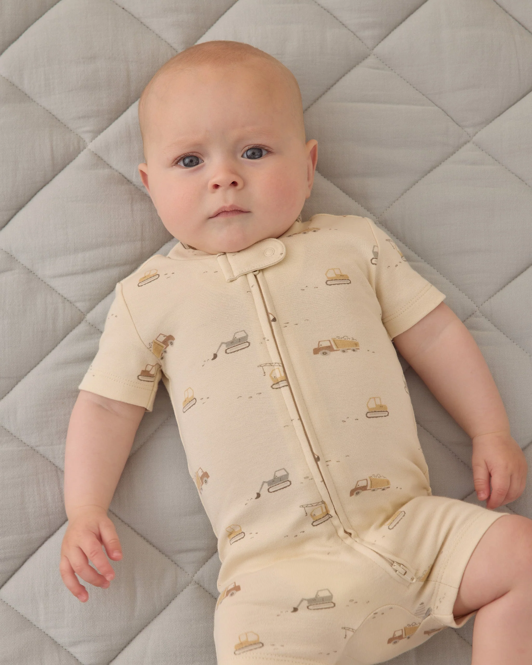 Zip Short Sleeve Sleeper Construction Trucks - Image 2